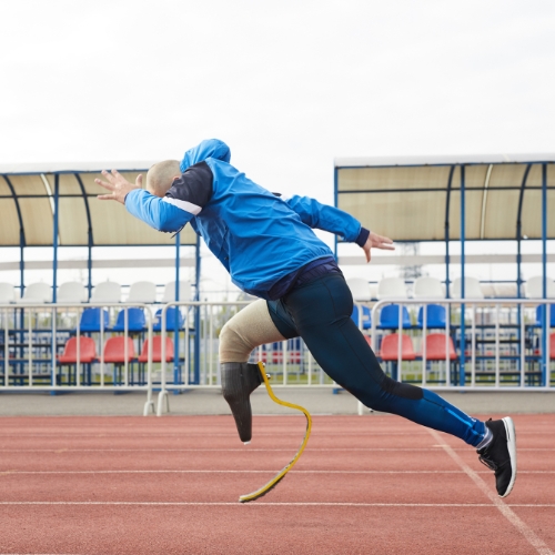 Running blades prosthetics