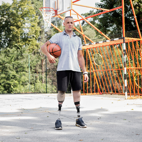 Basketball prosthetics